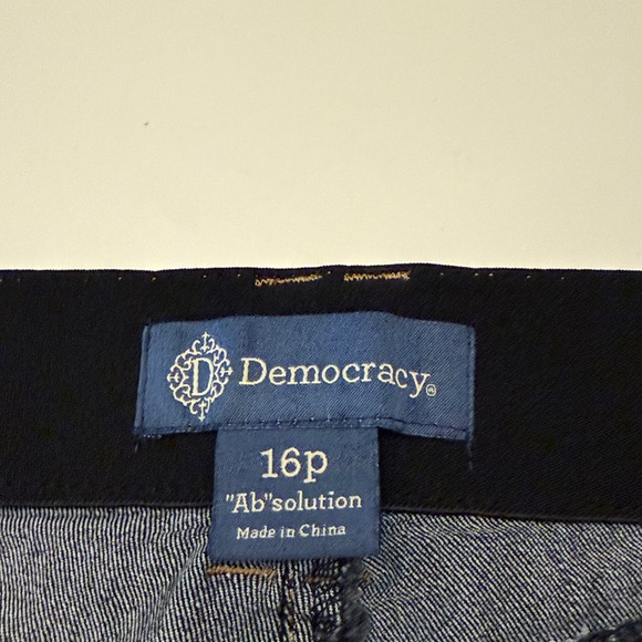 Democracy Dark Blue Flare Jeans - Picture 3 of 4